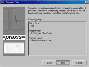 Start Copying Files